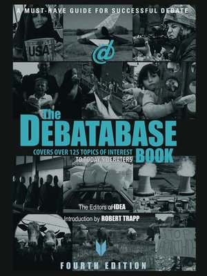 cover image of The Debatabase Book